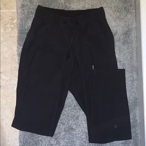 On the fly pant lululemon black